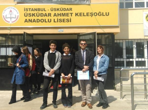 İstanbul Liseler Arası Türk Dili ve Edebiyatı Bilgi Yarışmasına Katıldık